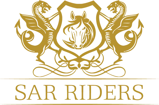 Sar Riders Logo Gold